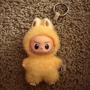 Adorable Yellow Bunny Keychain Plush